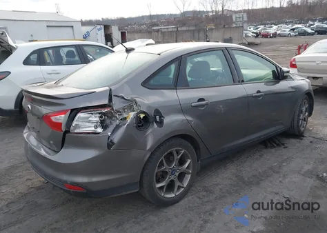 2014 Ford Focus Se из США, поврежденный, VIN 1FADP3F28EL422648
